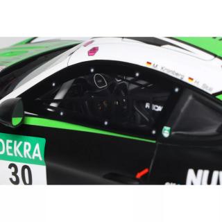 Porsche Cayman 718 GT4 RS Clubsport ADAC GT4 2023 Max Kronberg / Hendrik StillOttO mobile 1:18 Resinemodell (Türen, Motorhaube... nicht zu öffnen!)